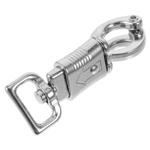ibasenice Metall Panikhaken Snap Clip mit Federmechanismus Robuster Seilverschluss für Reitausrüstung Vielseitiger Pferdezubehör Haken Kompakt und Leicht für Outdoor Sportarten ibasenice Metall Panikhaken Snap Clip mit Federmechanismus Robuster Seilverschluss für Reitausrüstung Vielseitiger Pferdezubehör Haken Kompakt und Leicht für Outdoor Sportarten von ibasenice