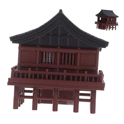 ibasenice Miniature Chinesischer Pavillon Ornament Kunstvoll Gestaltete Miniaturlandschaft mit Detailreicher Vintage-Optik Langlebige Terrarien Aquariumdekoration Vielseitig für Schreibtisch ibasenice Miniature Chinesischer Pavillon Ornament Kunstvoll Gestaltete Miniaturlandschaft mit Detailreicher Vintage-Optik Langlebige Terrarien Aquariumdekoration Vielseitig für Schreibtisch von ibasenice