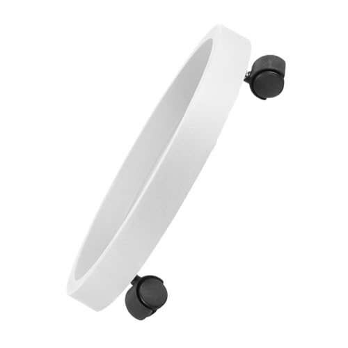 ibasenice Mobiler Pflanzenroller mit Universalrädern Runder Blumentopfständer aus Robustem Pflanztopf untersetzer für Innen und Außen Vielseitiger Pflanzenständer mit Rollfunktion von ibasenice