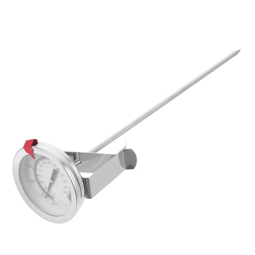 ibasenice Ölthermometer für Fritteuse Präzises Kochen mit Analoger Anzeige für Frittieren von Truthahn Süßigkeiten und Einfach zu Bedienen und Tragbar von ibasenice