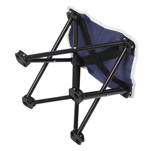 ibasenice Outdoor Klappstuhl Wanderrucksackstuhl Für Outdoor Kleiner Campinghocker Klapphocker Stuhl Klappbarer Strandhocker Tragbarer Sitzhocker Klappstühle Jagdsitz Metall Eisen von ibasenice