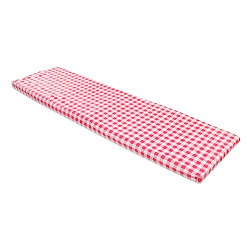 ibasenice Outdoor Tischdecke Und Abwischbar Dekorative Tischabdeckung Für Camping Und Garten Flanell Material Rot von ibasenice