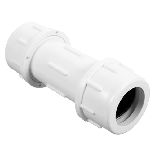 ibasenice PVC Schnellverbinder Wasseranschluss Weiß Gewinde Adapter für Gartenschlauch Robuster Leichter Wasserrohr Verbinder zur Schnellen Reparatur Installieren Langlebig Bpa frei von ibasenice