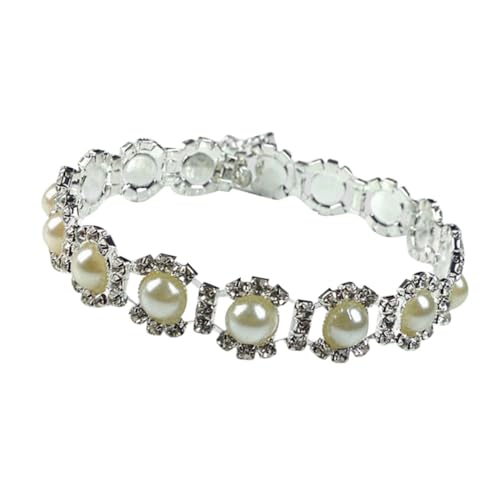 ibasenice Perlenkette Hund Halsband mit Kristallanhänger Langlebig Modisch Schmuck Haustier Geschenk für Hunde Geburtstag Party Accessoire ibasenice Perlenkette Hund Halsband mit Kristallanhänger Langlebig Modisch Schmuck Haustier Geschenk für Hunde Geburtstag Party Accessoire von ibasenice