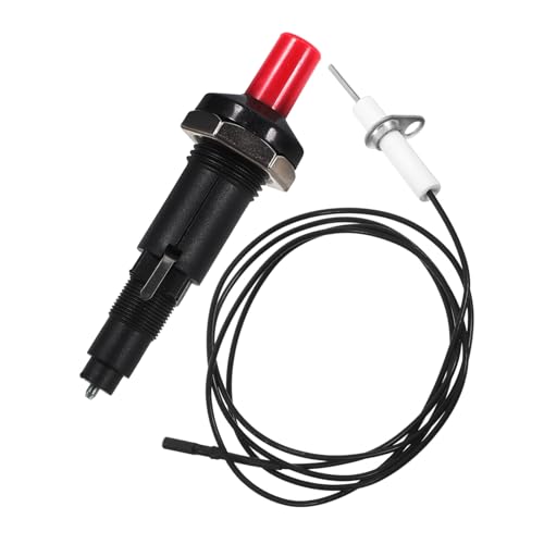 ibasenice Professionelles Set aus Abs und Metall Langlebiger Gasherd Piezozündung Kompatibel mit Erdgas und Öfen Einfache Installation Ersatzteil für Haushaltsgeräte und Grillgeräte ibasenice Professionelles Set aus Abs und Metall Langlebiger Gasherd Piezozündung Kompatibel mit Erdgas und Öfen Einfache Installation Ersatzteil für Haushaltsgeräte und Grillgeräte von ibasenice