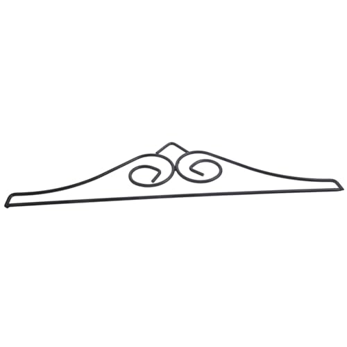 ibasenice Robuster Gartenfahnenhalter aus Metall Wetterfeste Fahnenmast Zubehör Installieren Stabile Flaggenhalterung für Außenbereich für Garten Party Feiertagsdeko von ibasenice