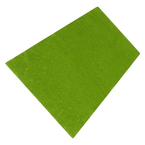 ibasenice Sandtisch Gefälschte Grasunterlage Modellmaterial für Miniaturgarten Dekoration Hochwertige Papiermatte für DIY Projekte von ibasenice