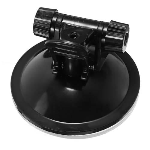 ibasenice Saugnapf Fahnenmast Halterung Für Auto Wetterfeste Flaggenhalter Base Starker Flagpole Support Für Autos Motorräder Wohnmobile Und Einfache Installation Schwarz von ibasenice
