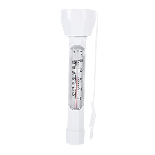 ibasenice Schwimmendes Poolthermometer Wasserthermometer für Schwimmbad Badewanne Teich Temperaturmessgerät mit Messbereich Langlebig Tragbar und ibasenice Schwimmendes Poolthermometer Wasserthermometer für Schwimmbad Badewanne Teich Temperaturmessgerät mit Messbereich Langlebig Tragbar und von ibasenice