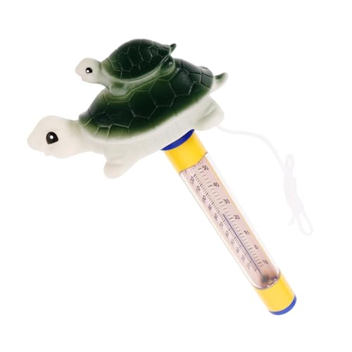 ibasenice Schwimmendes Poolthermometer für Wasser Badewanne und Teich Robustes und Langlebiges Thermometer im Niedlichen Schildkröten Design Leicht und Praktisch zur Genauen ibasenice Schwimmendes Poolthermometer für Wasser Badewanne und Teich Robustes und Langlebiges Thermometer im Niedlichen Schildkröten Design Leicht und Praktisch zur Genauen von ibasenice