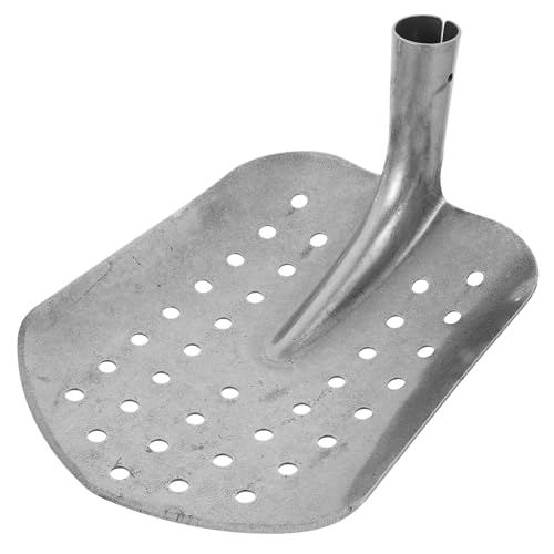 ibasenice Siebschaufel mit Ergonomischem Griff Wiederverwendbare Schlammsieb Schaufel zur Effektiven Abwasser und Drainagereinigung Robuste Mehrzweck Schaufel für Schlammfilterung von ibasenice