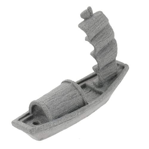 ibasenice Simulation Stein Boot Aquarium Dekoration Große Segelschiff Landschaftsstein Unterwasser Ornament für Fischbecken und Teich Vielseitig Einsetzbar als Aquarium und Bürodeko ibasenice Simulation Stein Boot Aquarium Dekoration Große Segelschiff Landschaftsstein Unterwasser Ornament für Fischbecken und Teich Vielseitig Einsetzbar als Aquarium und Bürodeko von ibasenice