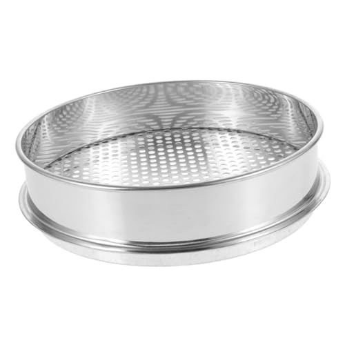 ibasenice Soilsieb Gartensieb Rund Lochgröße Robust Langlebig Gartenerde Kompostsieb Durchwurfsieb für Gartenarbeit Einfach zu Bedienen Tragbar Platzsparend ibasenice Soilsieb Gartensieb Rund Lochgröße Robust Langlebig Gartenerde Kompostsieb Durchwurfsieb für Gartenarbeit Einfach zu Bedienen Tragbar Platzsparend von ibasenice