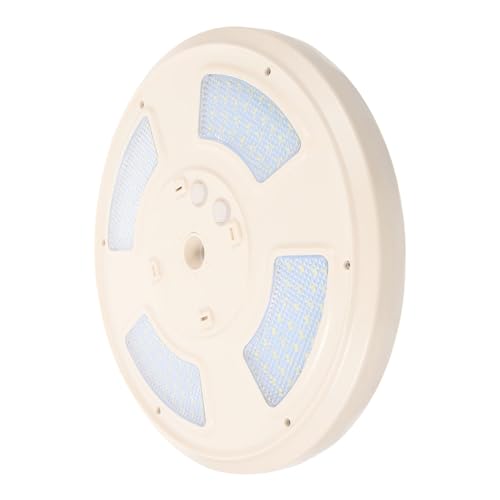 ibasenice Solar Flagpole Lampe mit LEDs Wasserdichtes Downlight für Flaggenmasten Solarlicht für Außenbereich mit Zwei Helligkeitsstufen von ibasenice