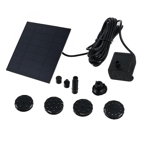 ibasenice Solar Fountain Pumpe Solar Gartenbrunnen mit Solarbetriebener Wasserpumpe für Teiche Vogelbäder und Gartendekorationen Leicht und Installieren ibasenice Solar Fountain Pumpe Solar Gartenbrunnen mit Solarbetriebener Wasserpumpe für Teiche Vogelbäder und Gartendekorationen Leicht und Installieren von ibasenice