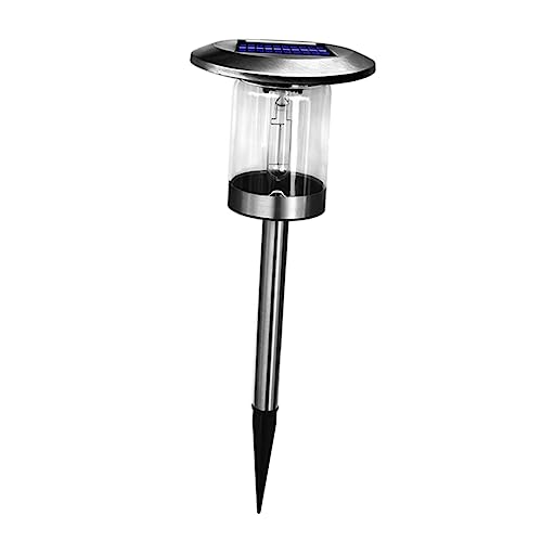 ibasenice Solarbetriebene Gartenleuchte Robuste Wasserdichte Solarlampe für Auffahrt und Gartenbeleuchtung für Stimmungsvolle Außenbereiche von ibasenice
