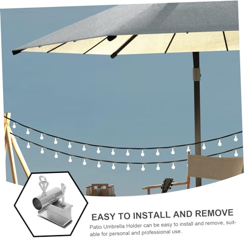 ibasenice Sommer Parasol Basis aus Robustem Eisen und Gummi Praktischer Stabiler Ständer für Camping Garten Strand Vielseitiger Sonnenschirmhalter Passend für Trikes und Outdoor Einsätze ibasenice Sommer Parasol Basis aus Robustem Eisen und Gummi Praktischer Stabiler Ständer für Camping Garten Strand Vielseitiger Sonnenschirmhalter Passend für Trikes und Outdoor Einsätze von ibasenice