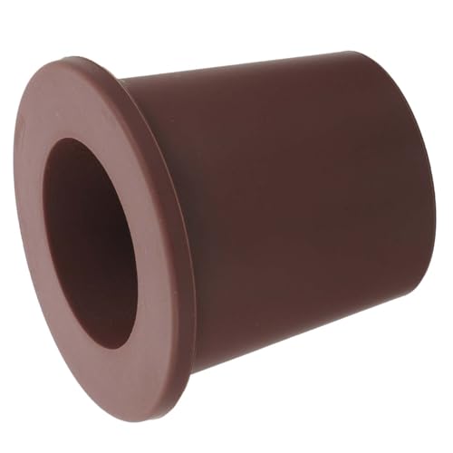 ibasenice Sonnenschirm Keilstecker Braun Windfester Langlebiger Schirmloch Stopper für Garten und Terrassentische Passend Robustes Outdoor Zubehör von ibasenice