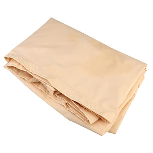 ibasenice Sonnensegel Polyester Wasserdichtes Uv Beständiges Sonnenschutzsegel für Garten Pool Terrasse Beige von ibasenice