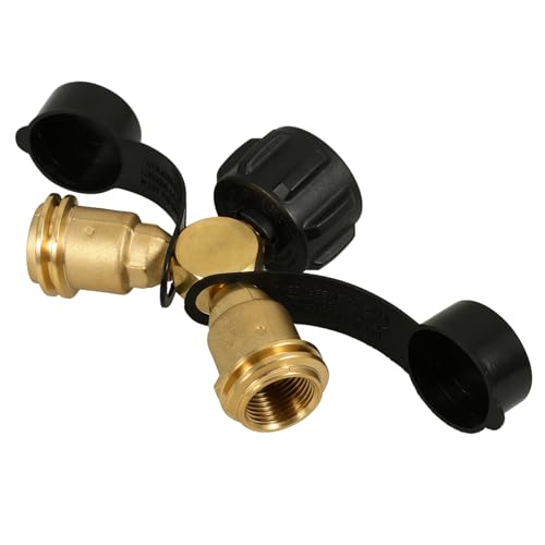 ibasenice Splitter Adapter Robuster Tank Splitter Für Gasgrills Und Heizgeräte Zu Installieren Kompatibel Mit Tanks Hervorragende Dichtheit Für Sicheres ibasenice Splitter Adapter Robuster Tank Splitter Für Gasgrills Und Heizgeräte Zu Installieren Kompatibel Mit Tanks Hervorragende Dichtheit Für Sicheres von ibasenice