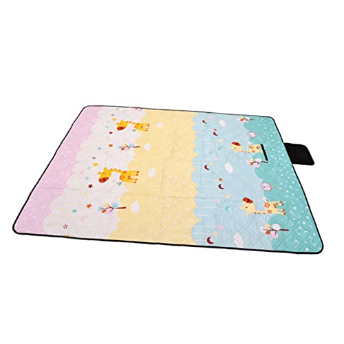 ibasenice Strand Tischset Picknickmatte Outdoor-Decke Erwachsene Picknickdecke Wasserdicht wasserdichte Picknickdecke Strandmatte Sand Groß wasserdichte Decke Matten Outdoor-pad Baumwolle von ibasenice