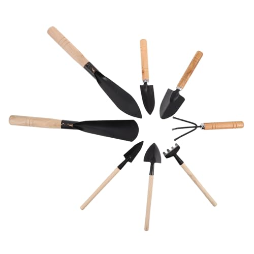 ibasenice Teiliges Gartenschaufel Langlebigem Manganstahl mit Ergonomischem Holzgriff Handfreundlich Gestaltet für Umpflanzen Jäten und Pflege von Sukkulenten Topfpflanzen und Bonsai ibasenice Teiliges Gartenschaufel Langlebigem Manganstahl mit Ergonomischem Holzgriff Handfreundlich Gestaltet für Umpflanzen Jäten und Pflege von Sukkulenten Topfpflanzen und Bonsai von ibasenice