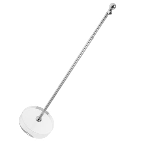 ibasenice Teleskopischer Tischflaggenhalter mit Stabilem Metall Sockel und Tragbar für Büro Konferenzraum Partys und Festliche Anlässe Kleiner Desktop Flaggenständer für Dekorative ibasenice Teleskopischer Tischflaggenhalter mit Stabilem Metall Sockel und Tragbar für Büro Konferenzraum Partys und Festliche Anlässe Kleiner Desktop Flaggenständer für Dekorative von ibasenice
