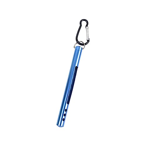 ibasenice Tragbares Angelthermometer mit Stiftspitze Fahrenheit und Celsius Metallgehäuse mit Clip Wasserfestes Temperaturmessgerät für Fliegenfischen und Outdoor Aktivitäten Blau von ibasenice