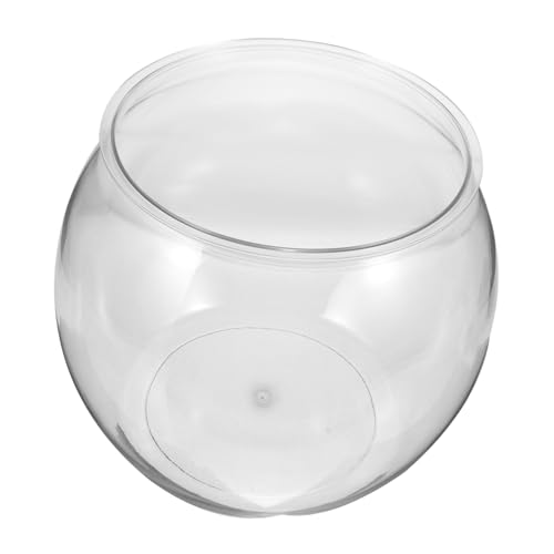 ibasenice Transparenter Fischbehälter aus Kunststoff Dekoratives Aquarium für Goldfische und Kleine Haustiere für Schreibtisch und Büro Langlebig und Pflegeleicht Design für Stilvolle ibasenice Transparenter Fischbehälter aus Kunststoff Dekoratives Aquarium für Goldfische und Kleine Haustiere für Schreibtisch und Büro Langlebig und Pflegeleicht Design für Stilvolle von ibasenice