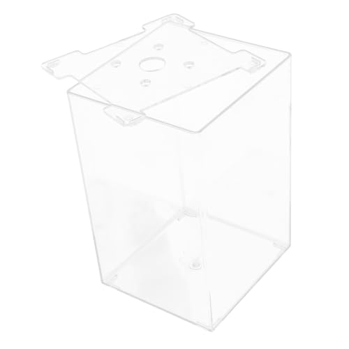 ibasenice Transparenter Kunststoff Aquarium Fischbehälter Multifunktionaler Betta Goldfischtank Schreibtischdeko Kreatives für Pflanzen und Haustiere ibasenice Transparenter Kunststoff Aquarium Fischbehälter Multifunktionaler Betta Goldfischtank Schreibtischdeko Kreatives für Pflanzen und Haustiere von ibasenice