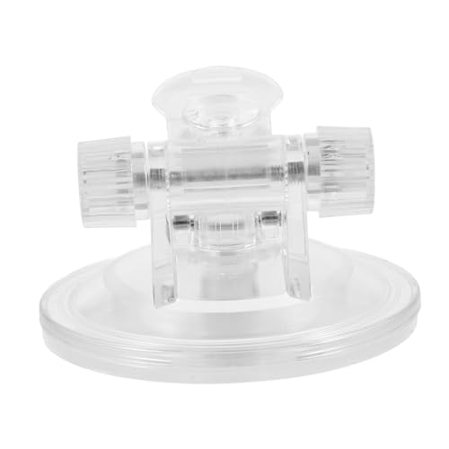 ibasenice Transparenter Saugnapf Fahnenhalter Verstellbar für Auto Fenster Wohnwagen und Boote Einfacher Montage Saugnapf Flaggenmast Halter für Vielseitige Fahrzeugbefestigung von ibasenice