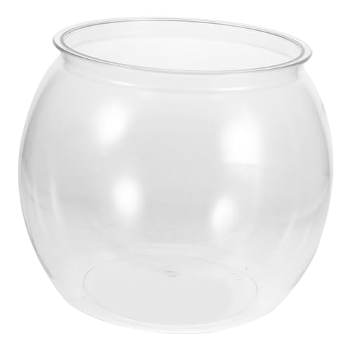 ibasenice Transparentes Aquarium für Schreibtisch Multifunktionaler Betta und Goldfischtank Stilvolles und Design für Büro und Zuhause Platzsparend und Dekorativ von ibasenice