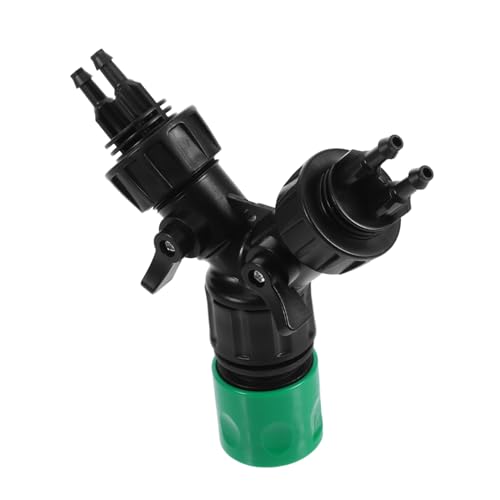 ibasenice Schlauchverteiler Für Gartenschlauch Schlauchadapter Mit Tropfbewässerung Anschluss Für Wasserhahn Bewässerungssystem Für Garten Und Pflanzen von ibasenice