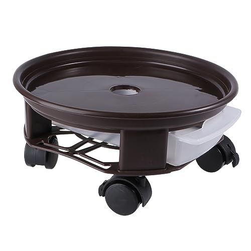ibasenice Universal Blumentopf Basistablett Mit Rädern Pflanzengarten Blumentopf Beweglicher Blumentopfständer Für Den Und Außenbereich Blumentopfhalter Brauner Kunststoff ibasenice Universal Blumentopf Basistablett Mit Rädern Pflanzengarten Blumentopf Beweglicher Blumentopfständer Für Den Und Außenbereich Blumentopfhalter Brauner Kunststoff von ibasenice