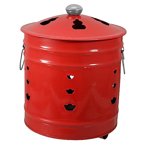 ibasenice Verbrennungsanlage für Garten Feuerschale mit Air Entlüftung Langlebig zum Verbrennen Abfällen Garten Feuerstelle ibasenice Verbrennungsanlage für Garten Feuerschale mit Air Entlüftung Langlebig zum Verbrennen Abfällen Garten Feuerstelle von ibasenice