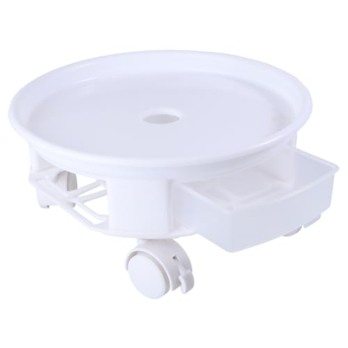 ibasenice Verdickter Runder Universal Palettenboden Mit Rad Blumentopf Transporter Drehbarer Blumentopf Tray Für Den Innenbereich Pflanzgefäße Für Den Außenbereich Zufällige Farbe von ibasenice