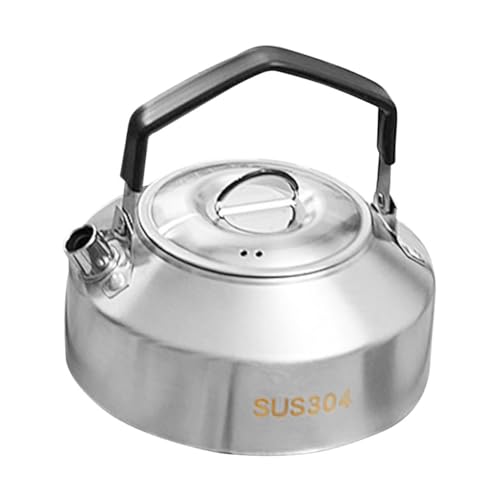 ibasenice Wasserkocher für Outdoor Tragbarer Camping Wasserkocher Klappkessel für Tee und Kaffee Robuster für Picknick und Camping von ibasenice