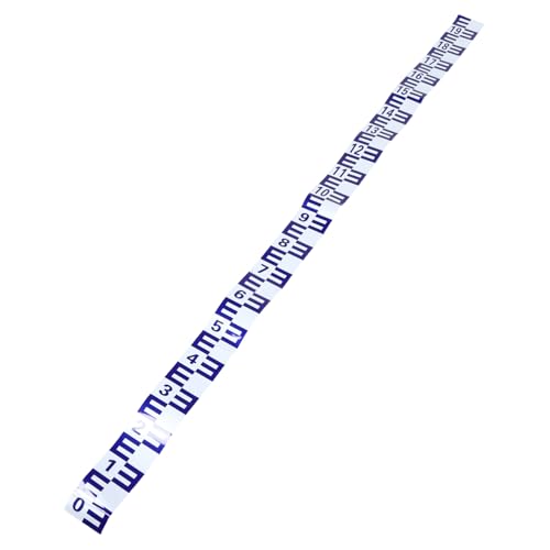 ibasenice Wasserstands Lineal Füllstandsmessgeräte Reflektierende Aufkleber Für Aquarien Messung des Wasserstands Im Pool Selbstklebendes Fischlineal Wasserstandslineal L Klebefilm Blau ibasenice Wasserstands Lineal Füllstandsmessgeräte Reflektierende Aufkleber Für Aquarien Messung des Wasserstands Im Pool Selbstklebendes Fischlineal Wasserstandslineal L Klebefilm Blau von ibasenice
