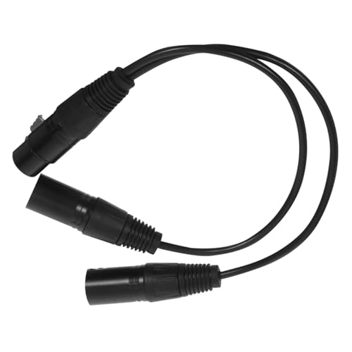 ibasenice Xlr Splitter Mikrofonkabel Weiblich zu Männlich Audio Adapterkabel Balanced für Studio Bühne Lautsprecher Multikanal Signalverteilung mit Rauschunterdrückung ibasenice Xlr Splitter Mikrofonkabel Weiblich zu Männlich Audio Adapterkabel Balanced für Studio Bühne Lautsprecher Multikanal Signalverteilung mit Rauschunterdrückung von ibasenice