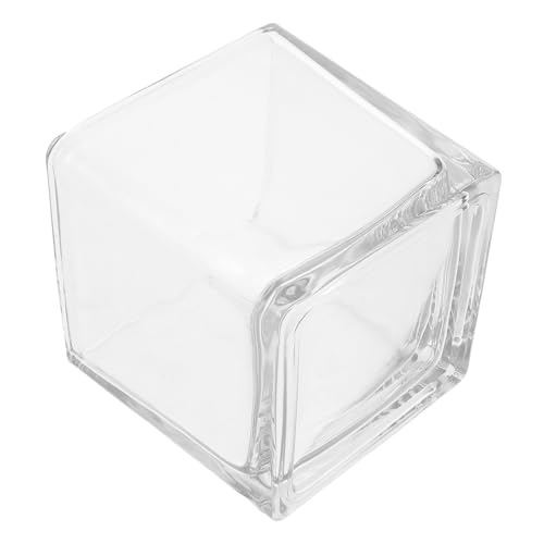 ibasenice hydroponische Vase quadratische Vasen als Herzstück Pflanzbehälter für Terrarium klare Vase für Blumen Pflanzenterrarium klare Hochzeitsvase Tischdekoration Vasen Glas Transparent ibasenice hydroponische Vase quadratische Vasen als Herzstück Pflanzbehälter für Terrarium klare Vase für Blumen Pflanzenterrarium klare Hochzeitsvase Tischdekoration Vasen Glas Transparent von ibasenice