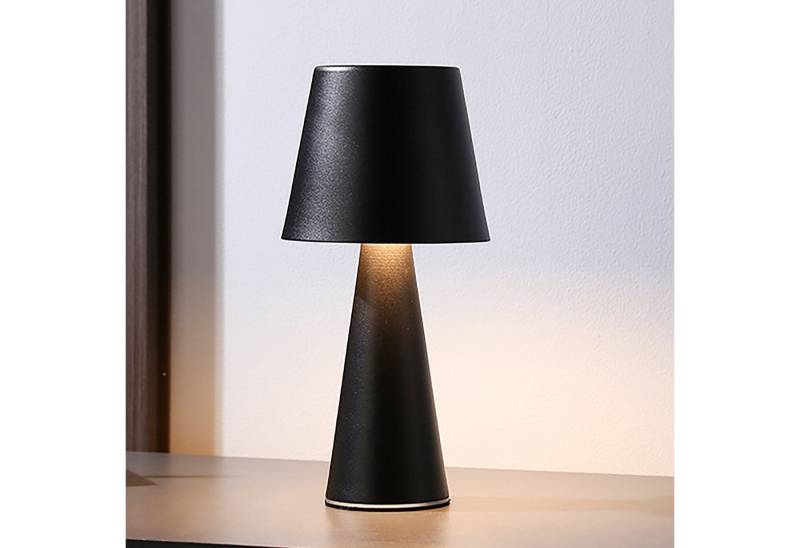 ibettertec LED Nachttischlampe LED Akku Tischleuchte Dimmbare,Kabellose Tischlampe, Touch Dimmbar Atmosphäre Tischlampe mit USB-Aufladung, Wiederaufladbare Touch-Nachtlichtlampe,2000mAh, für Restaurant/Schlafzimmer/Bars/Café von ibettertec