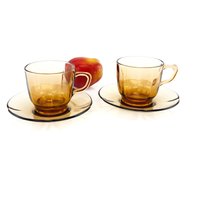 2 Vintage Duralex Tassen Braun 70/80-Er Jahre Kaffeetassen Teetassen Frühstücksset 2 Vintage Duralex Tassen Braun 70/80-Er Jahre Kaffeetassen Teetassen Frühstücksset von ibkas