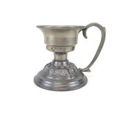 Kerzenhalter Kerzenständer Kerzenleuchter Leuchter Aus Zinn Vintage Cottage Shabby Chic von ibkas