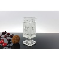Mini Blumenvase/Vase Aus Glas Vintage von ibkas