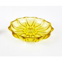 Vintage Glasschale/ Schälchen/ Dessertschale /Salat-Schale Aus Glas Boho Art Deko Geschirr Mid Century Retro von ibkas