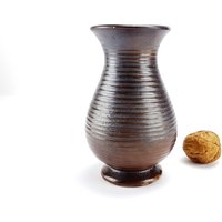 Vintage Vase Blumenvase Aus Keramik Drp | Deutsches Reichs Patent Art Deco von ibkas
