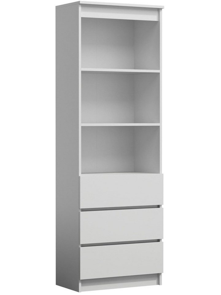 ibonto Bücherregal Robustes Standregal für Wohnzimmer Bücherschrank mit Schubladen ibonto Bücherregal Robustes Standregal für Wohnzimmer Bücherschrank mit Schubladen von ibonto