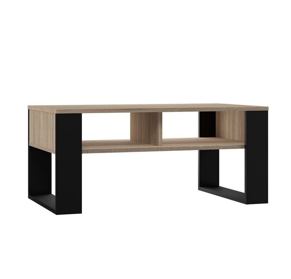 ibonto Couchtisch Moderner Wohnzimmertisch Couchtisch mit Ablage - Robust, Kratzfest ibonto Couchtisch Moderner Wohnzimmertisch Couchtisch mit Ablage - Robust, Kratzfest von ibonto
