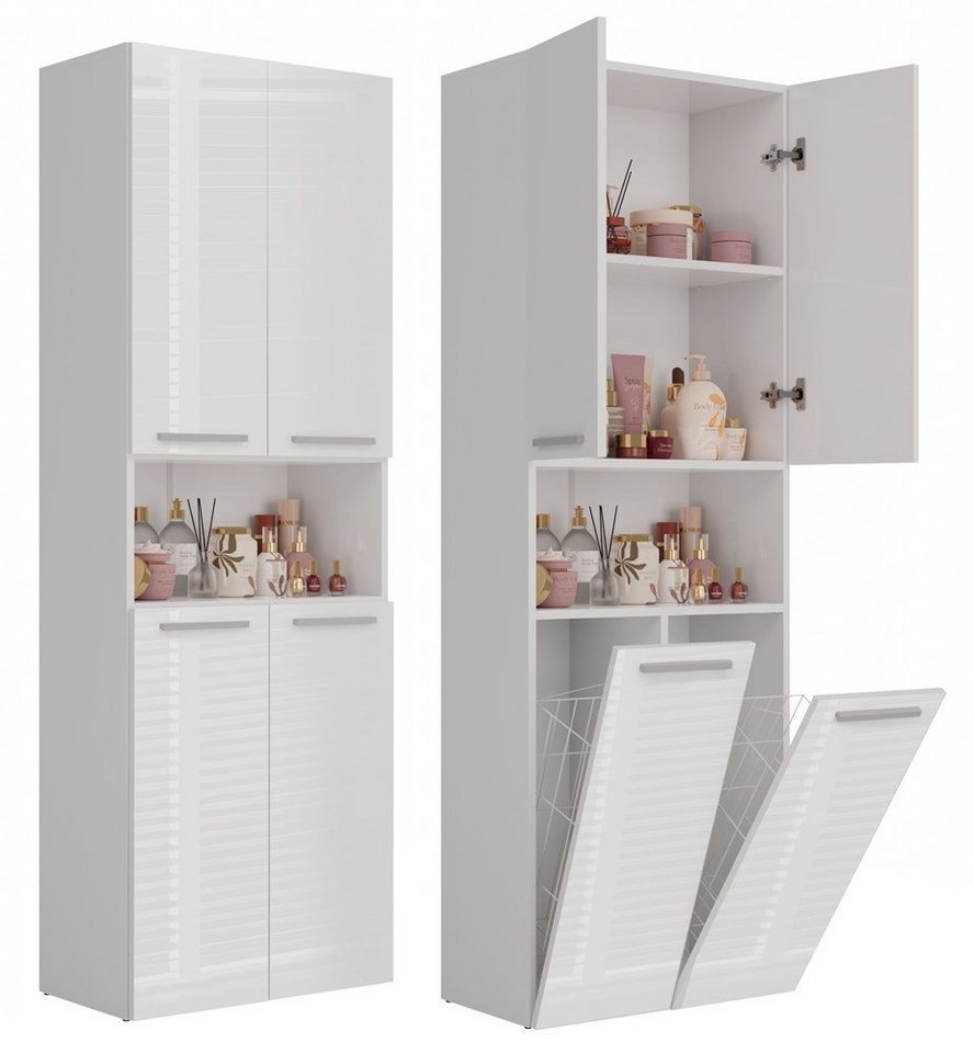 ibonto Hochschrank Badezimmerhochschrank Platzsparendes Aufbewahrungswunder ibonto Hochschrank Badezimmerhochschrank Platzsparendes Aufbewahrungswunder von ibonto