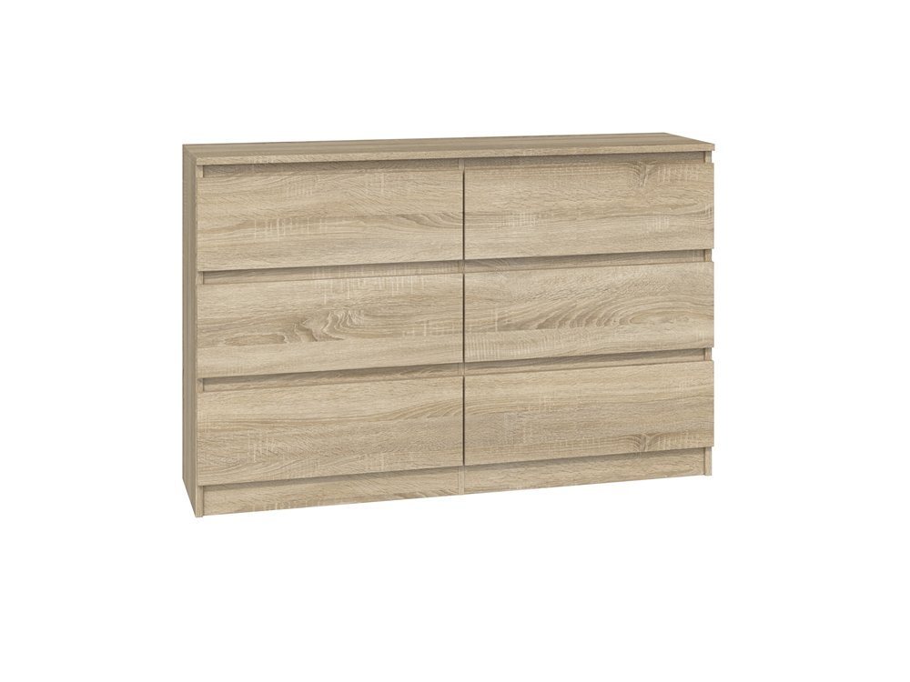 ibonto Kommode Vielseitiges & Stilvolles Sideboard mit Grifflosen Schubladen von ibonto